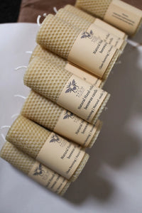Beeswax Rolled Candle