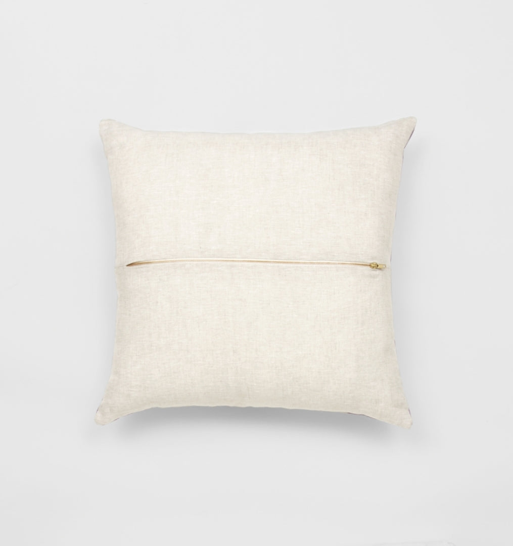Big Stripe Lavender Square Chushion