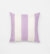 Big Stripe Lavender Square Chushion