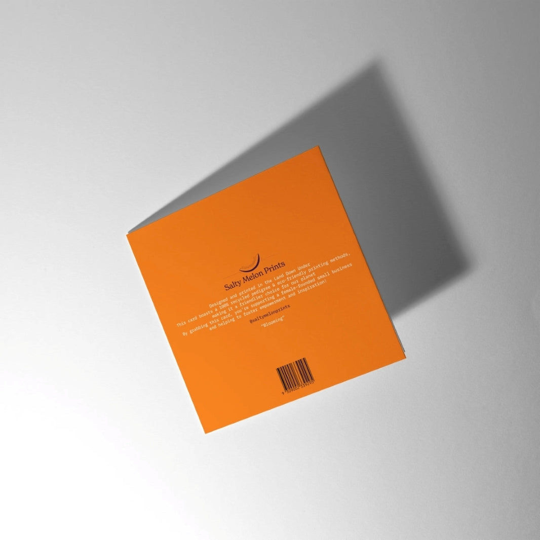 Blooming Greeting Card