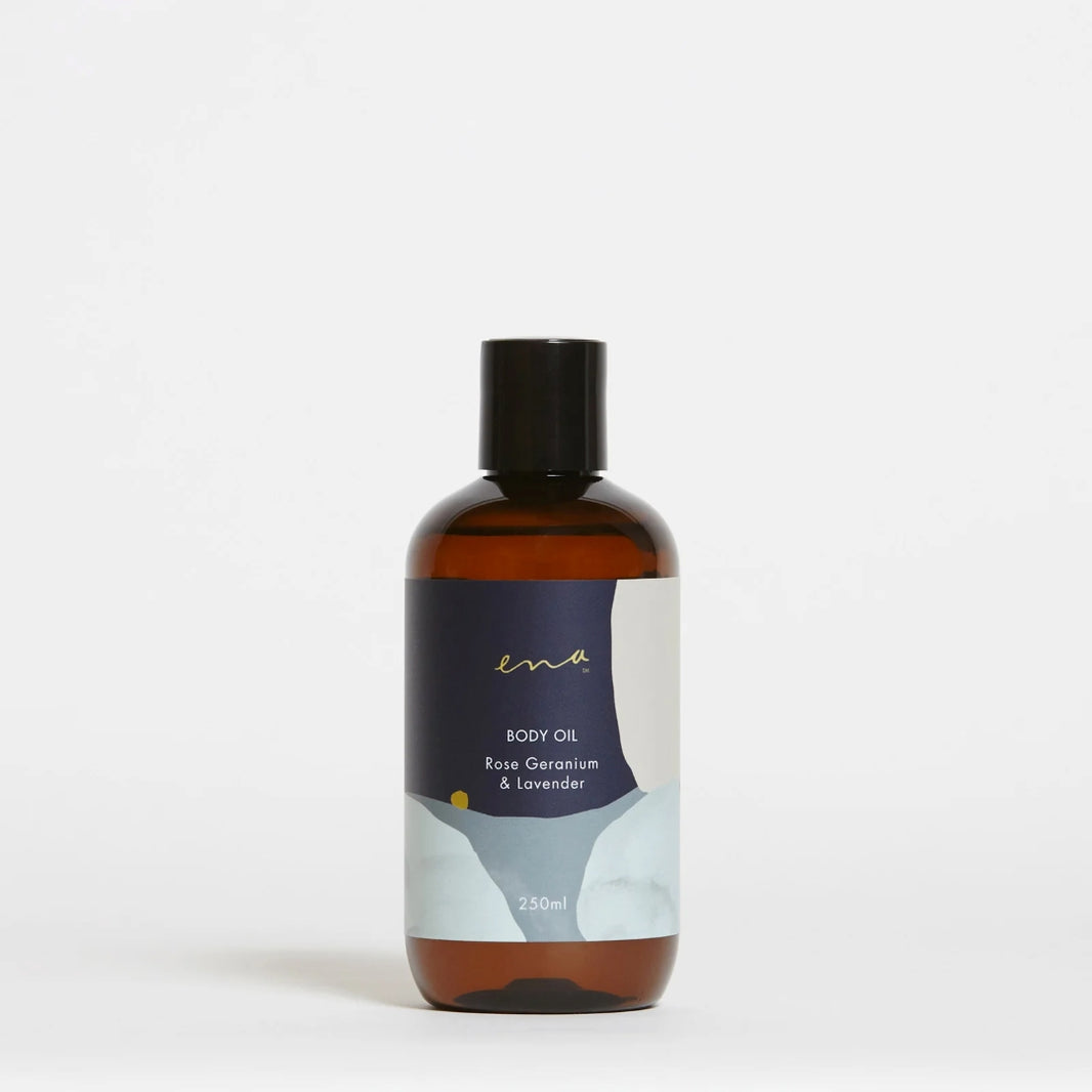 Rose Geranium & Lavender Body Oil 250ml