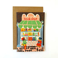Bookshop Greeting Card