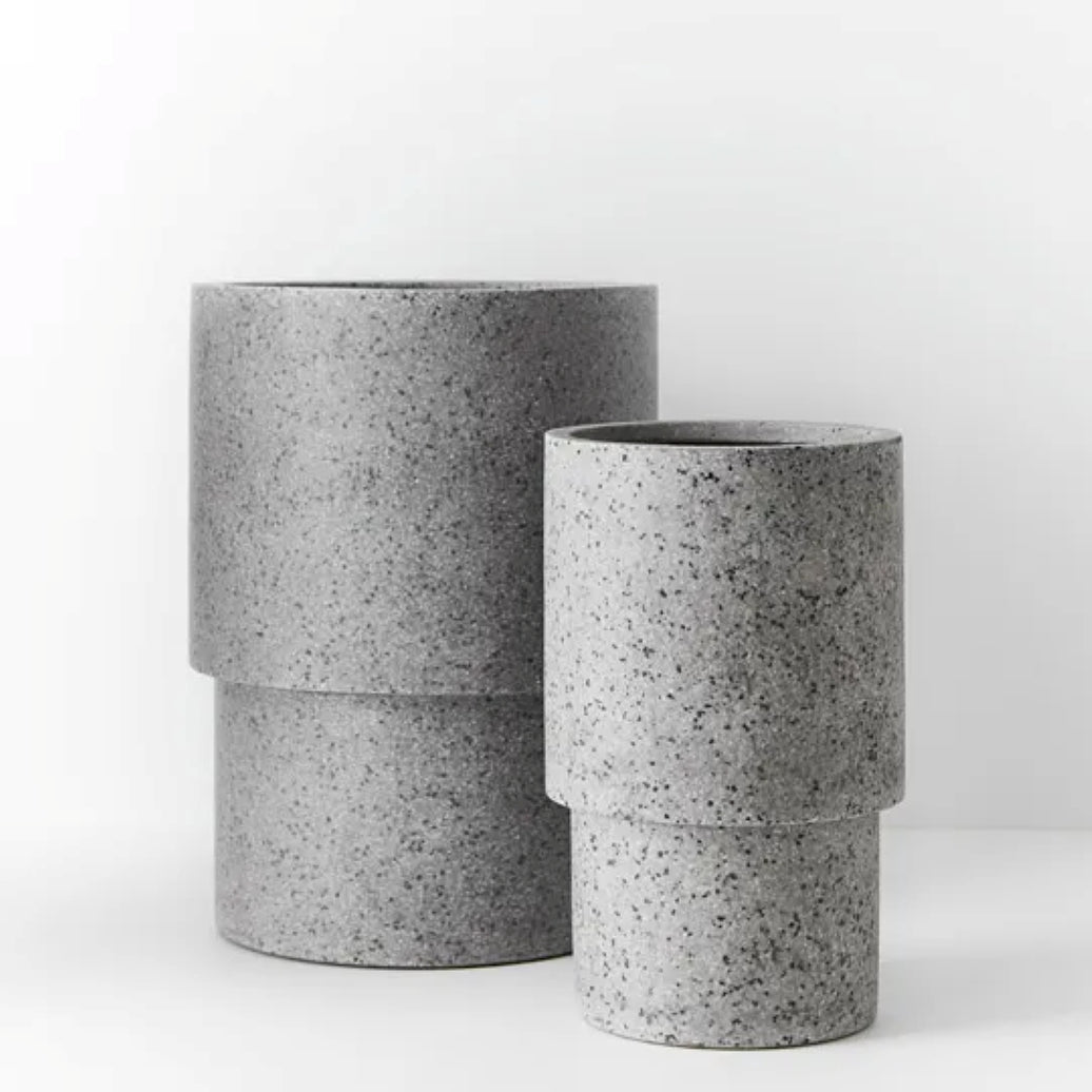 Cenzo Optic Pots - Grey