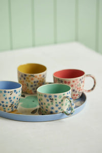 Ditsy Mint Mug