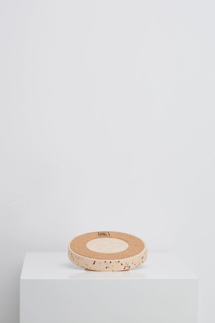 Terrazzo Medium Tray - Salt