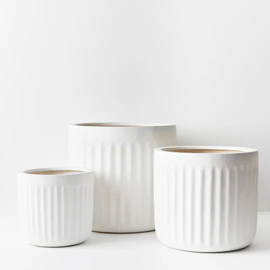 Pleat Pot Round (3 sizes)