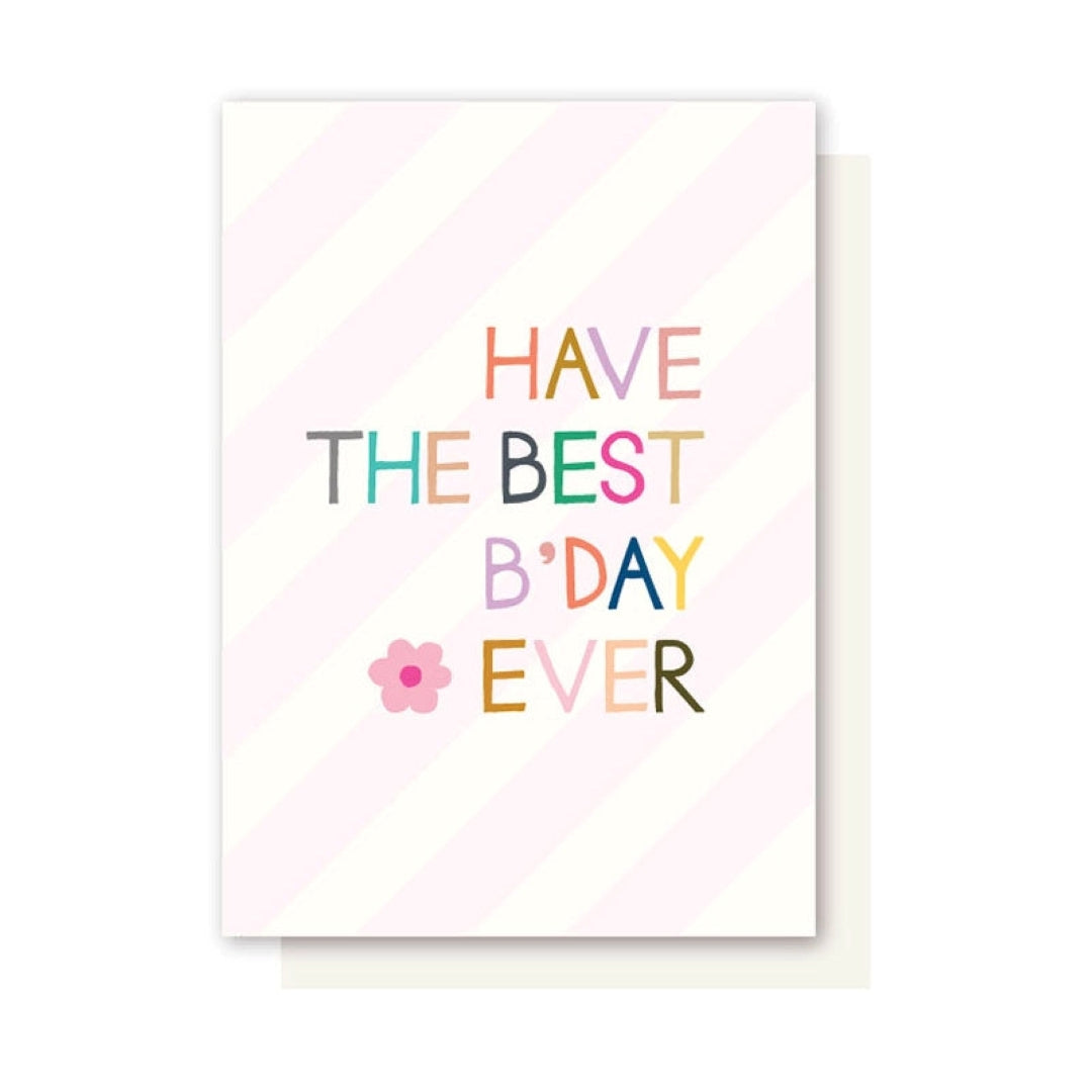 Best Birthday Greeting Card