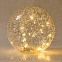 Glass Crackle Ball Light