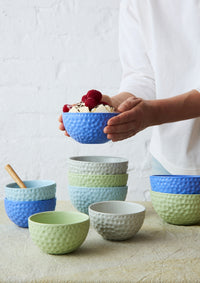 Pastel Pop Bowl Set - Mid Honeydew Mix