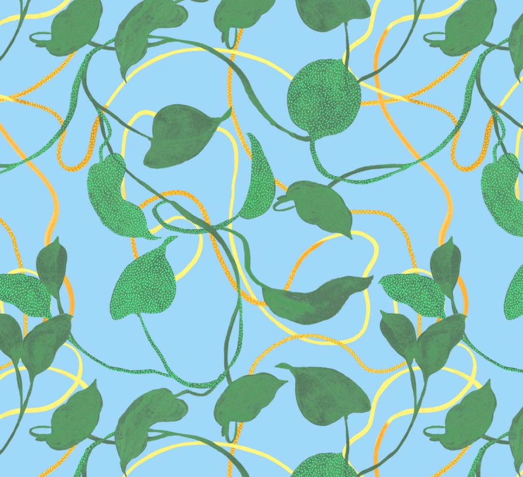 Jade Dance Plant Wrapping Paper