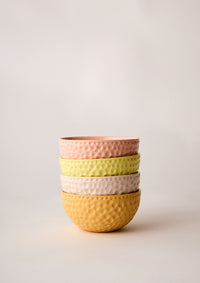 Pastel Pop Bowl Set - Mid Cantaloupe Mix