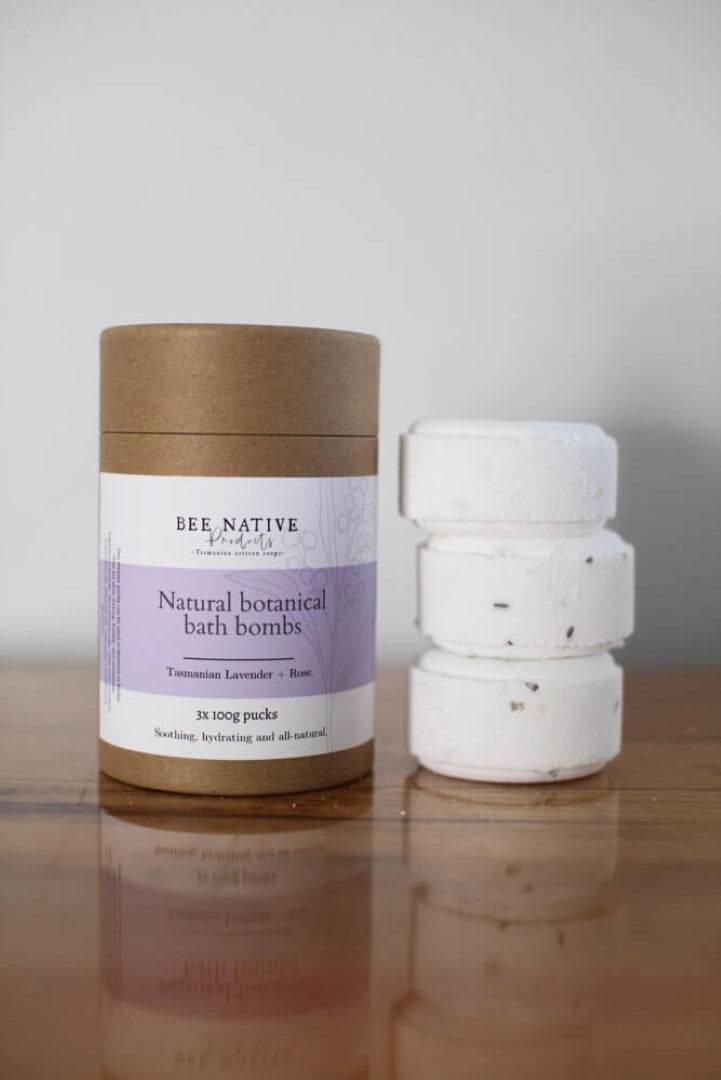 Lavender & Rose Botanical Bath Bombs