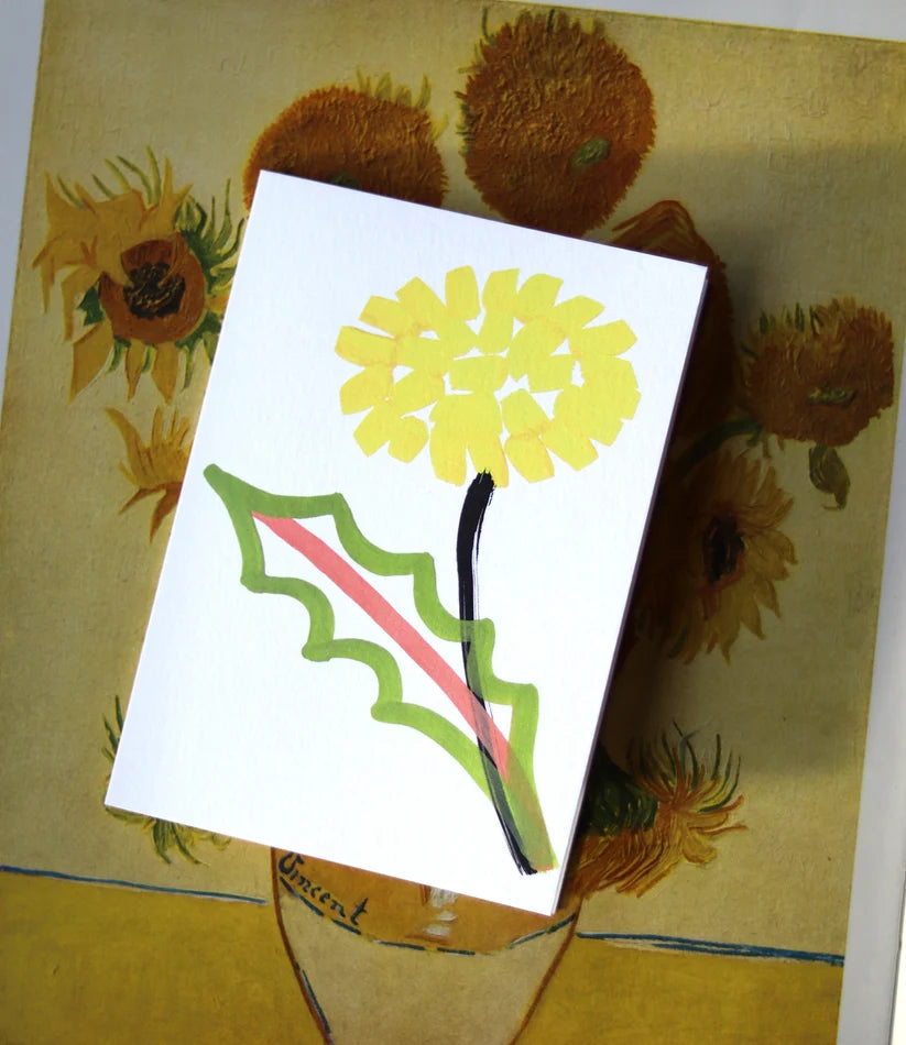 Dandelion Greeting Card
