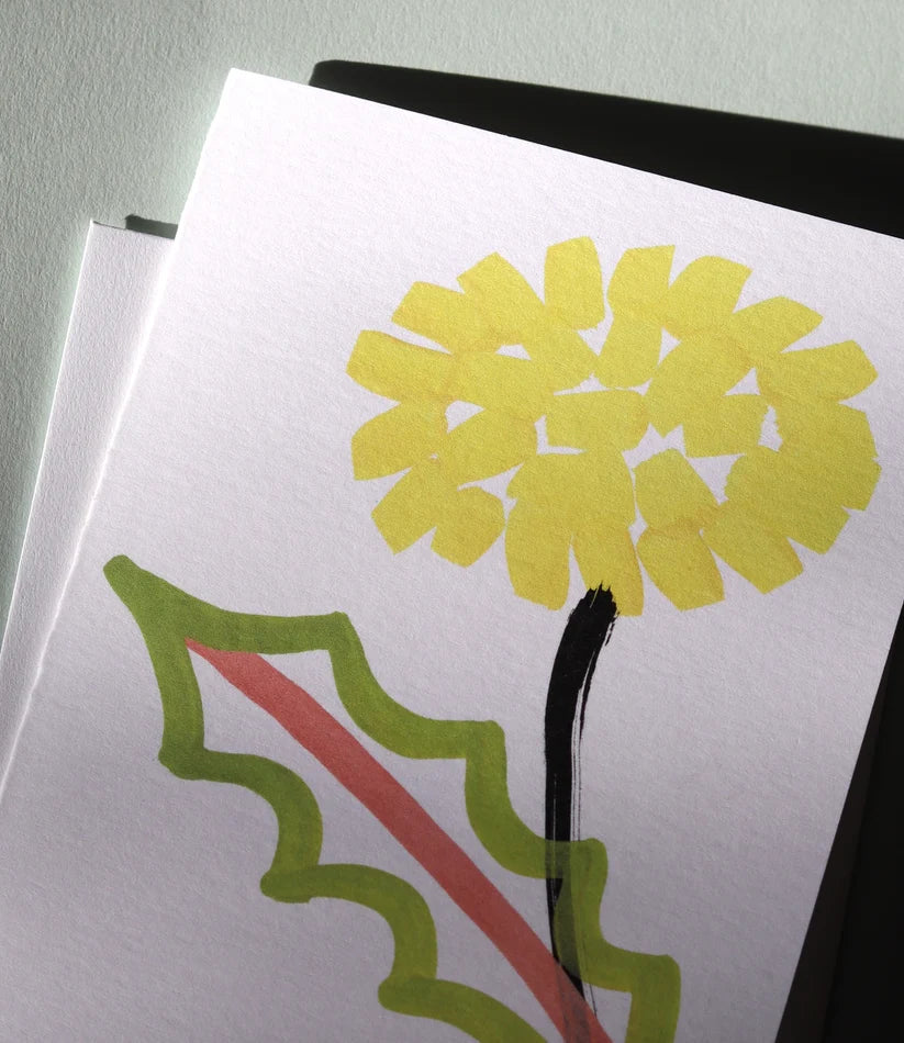Dandelion Greeting Card