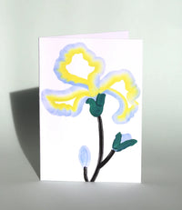 Iris Greeting Card