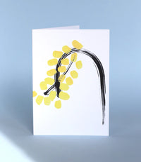 Wattle Greeting Card