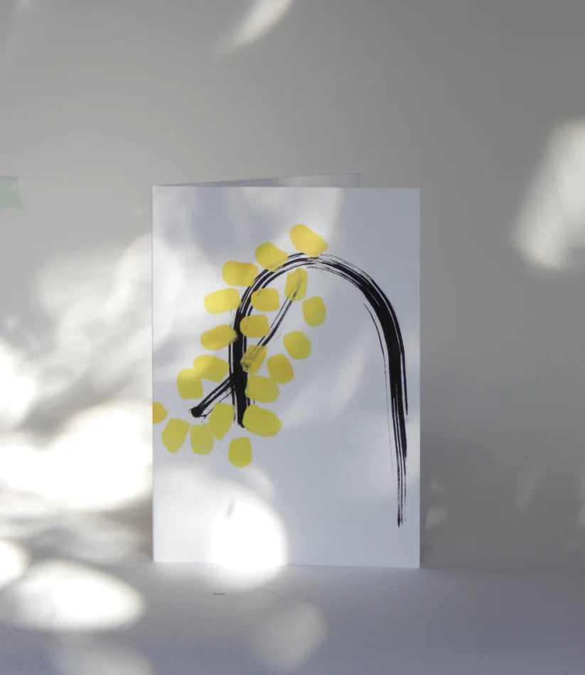 Wattle Greeting Card