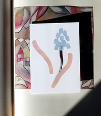 Grape Hyacinth Greeting Card