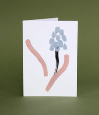 Grape Hyacinth Greeting Card