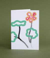 Nasturtium Greeting Card