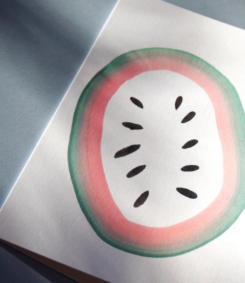 Watermelon Greeting Card