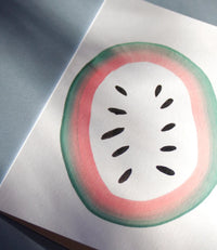 Watermelon Greeting Card