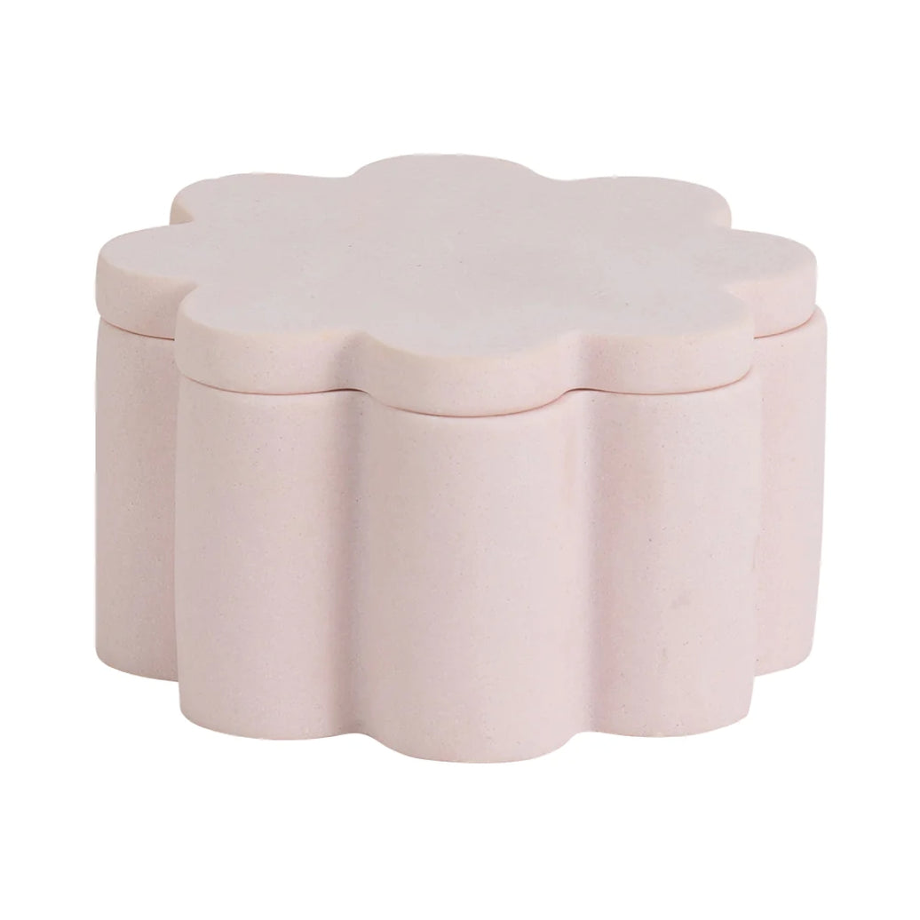 Pink Marble Trinket Box
