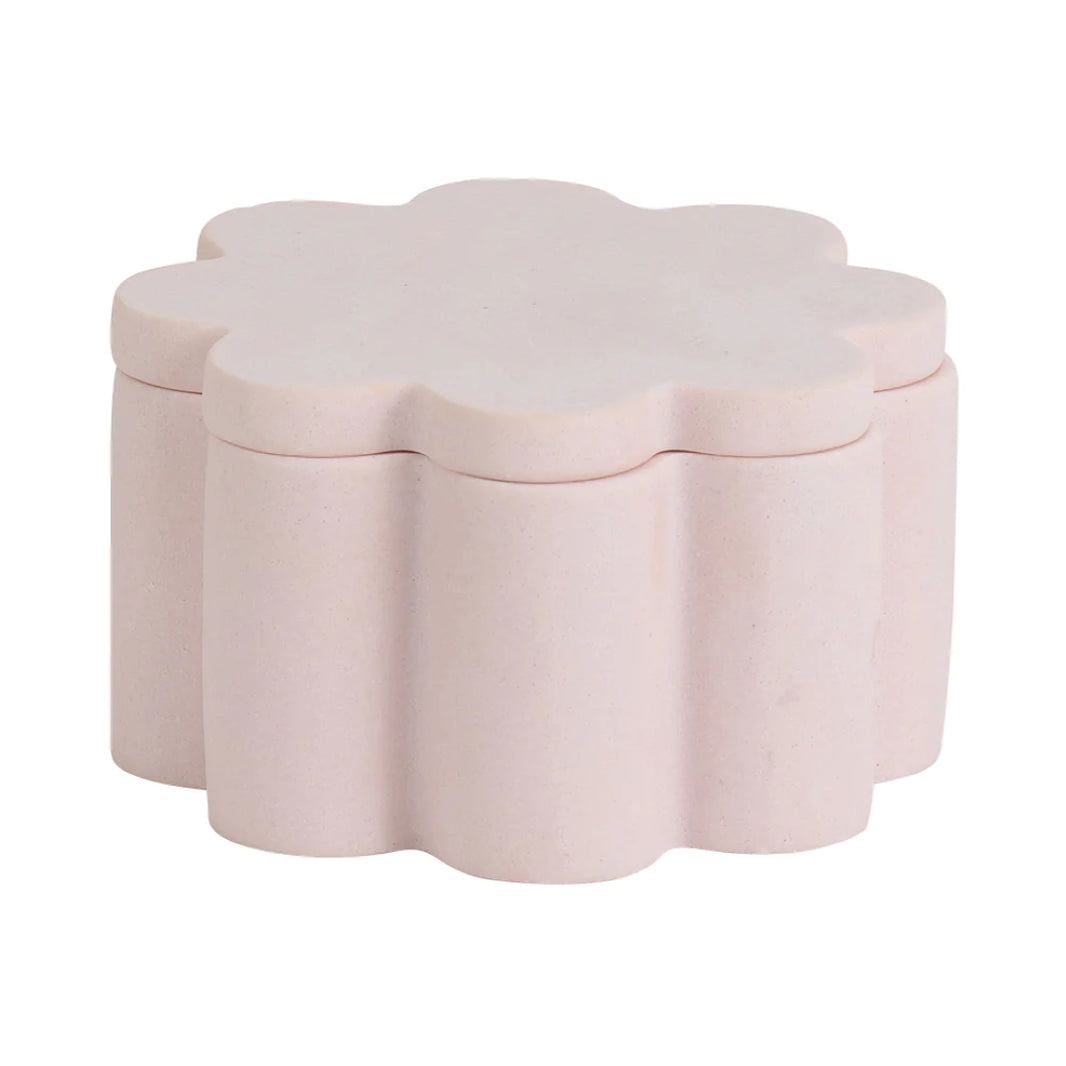 Pink Marble Trinket Box