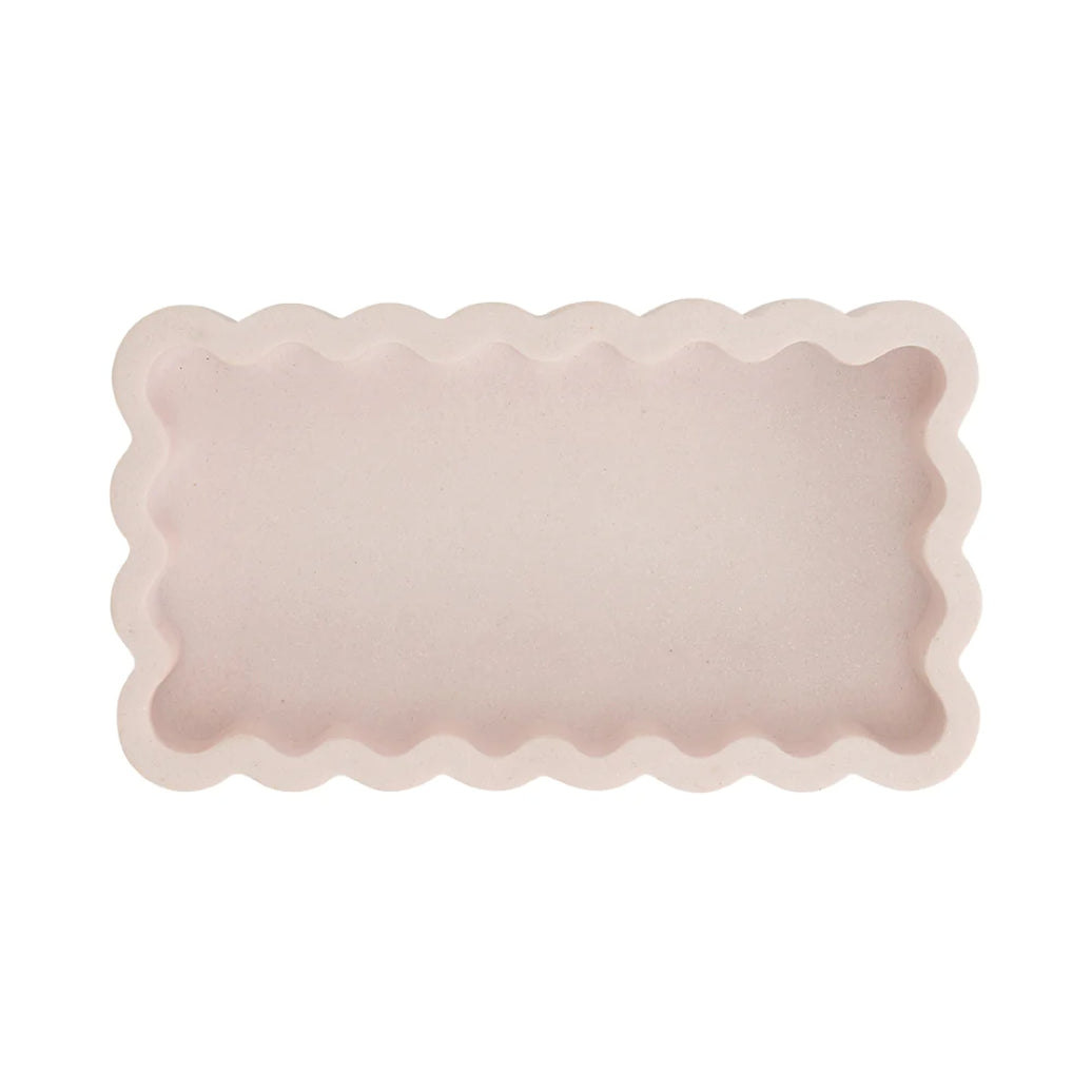 Pink Marble Trinket Tray