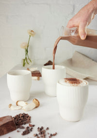 Pigment Latte Cups - Snow (2 set)