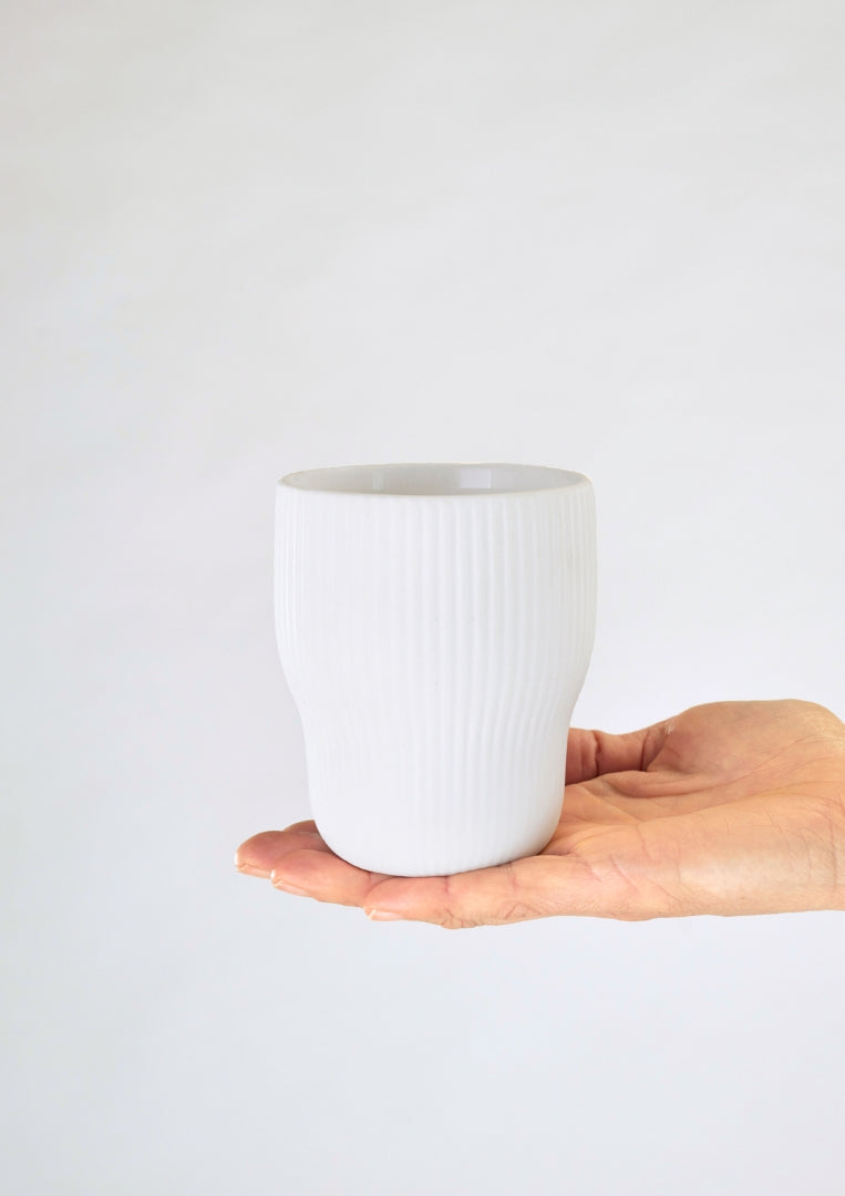 Pigment Latte Cups - Snow (2 set)