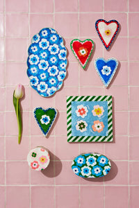 Poppy Blue Tray