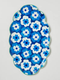 Poppy Blue Tray