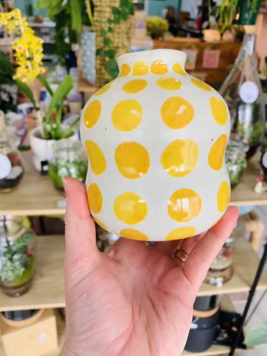 Bushland Spot Bud Vase - Yellow