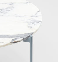 Rhonde Marble Coffee Table Dusty Blue