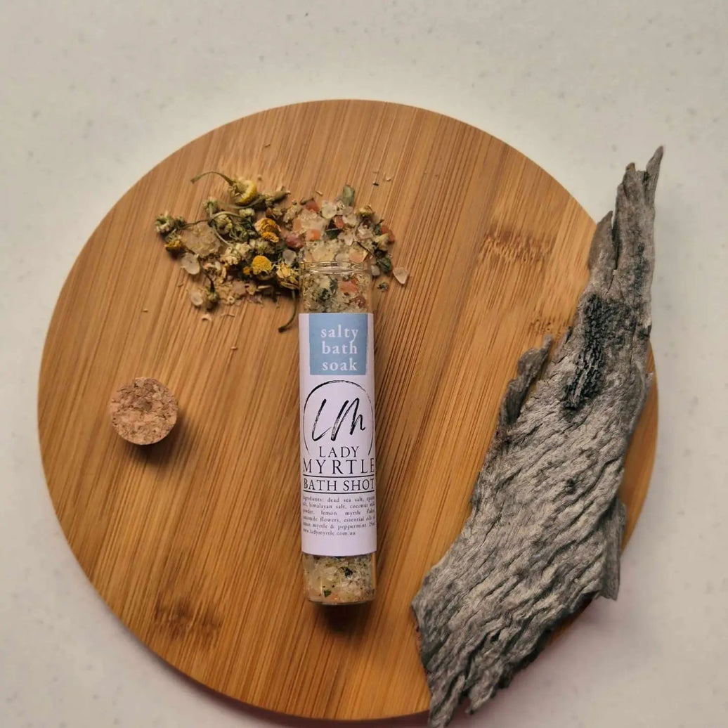 Salty Bath Soak - Bath Shot