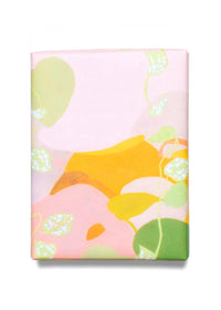 Satin Girl Garden Wrapping Paper