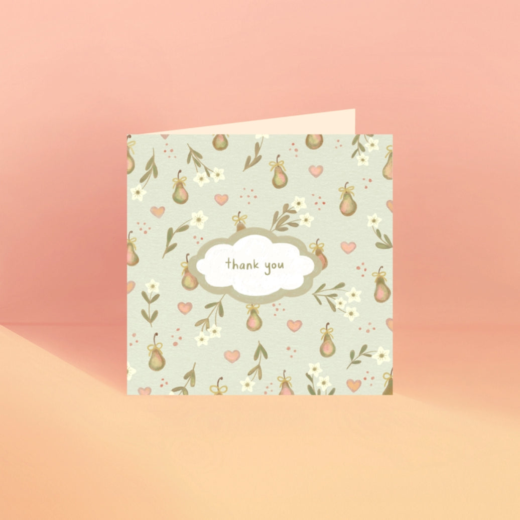 Thank You Greeting Card