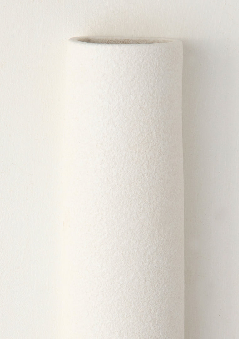 Wall Vase - White Boucle