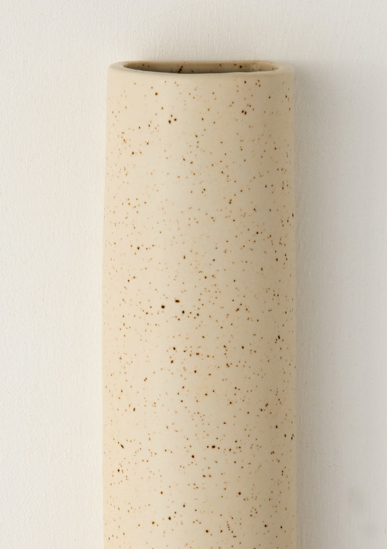Wall Vase - Oatmeal